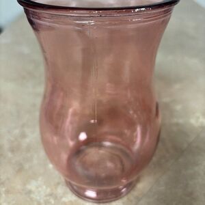 Pink Glass Vase